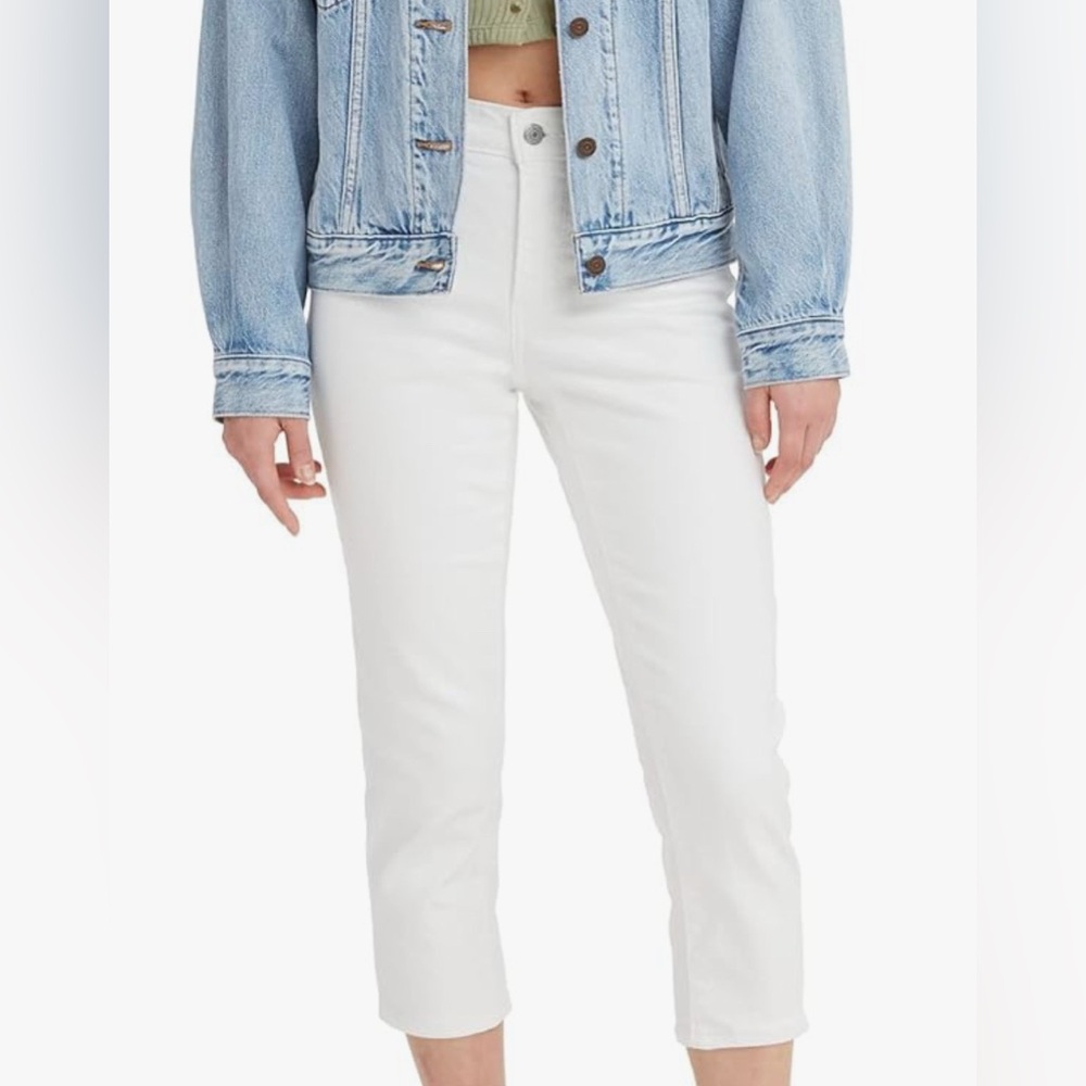 AMERICAN EAGLE petite artist crop jeans